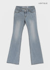 [MADE] Blur Low Rise Bootcut Denim Pants