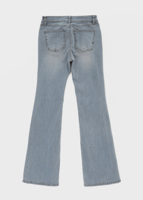 [MADE] Blur Low Rise Bootcut Denim Pants