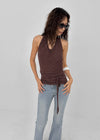 Poplit Wrap Halter Sleeveless