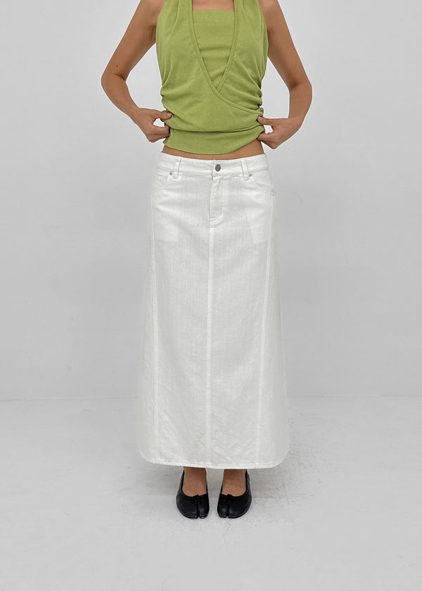 [MADE] Vuel Linen-Like Long Skirt