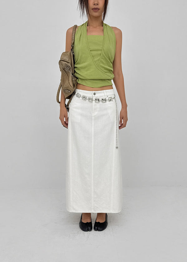 [MADE] Vuel Linen-Like Long Skirt