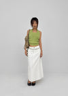 Quaf Layered Halter Tube Top