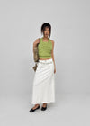 [MADE] Vuel Linen-Like Long Skirt