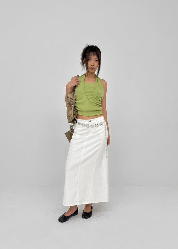 Quaf Layered Halter Tube Top
