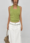 Quaf Layered Halter Tube Top