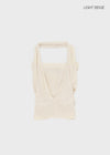 Quaf Layered Halter Tube Top
