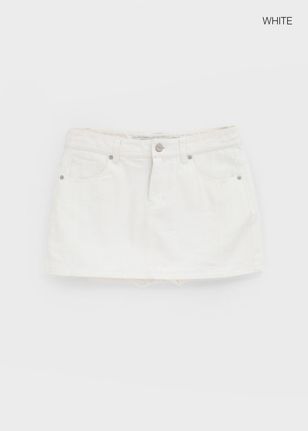 [MADE] Vuel Linen-Like Mini Skort