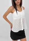 [MADE] Cocotin Punching Sleeveless Blouse