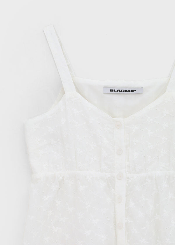 [MADE] Cocotin Punching Sleeveless Blouse