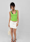 Stulty Deep U-neck Sleeveless