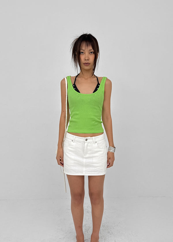 Stulty Deep U-neck Sleeveless