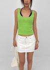 Stulty Deep U-neck Sleeveless