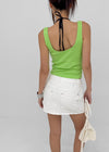 Stulty Deep U-neck Sleeveless