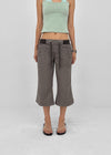 Tucker Capri Elastic Waist Pants