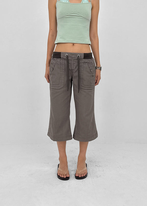 Tucker Capri Elastic Waist Pants