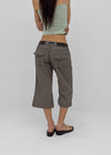 Tucker Capri Elastic Waist Pants
