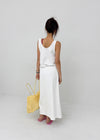 [MADE] Hishi Henley Sleeveless Long Dress