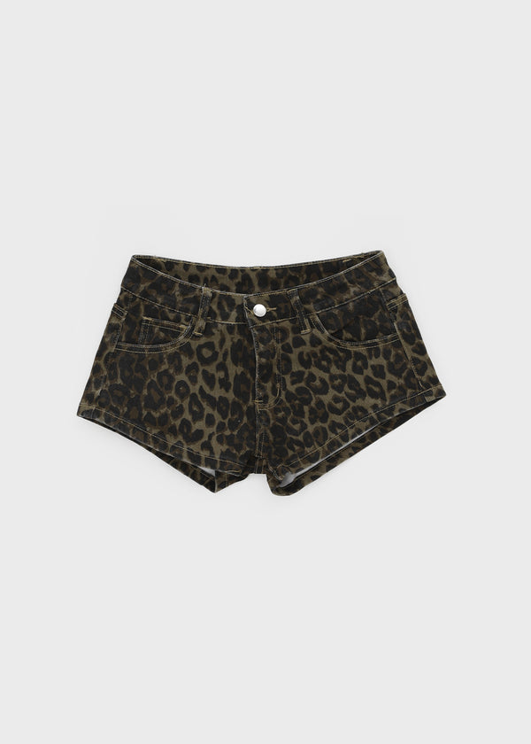 Komsha Leopard Shorts