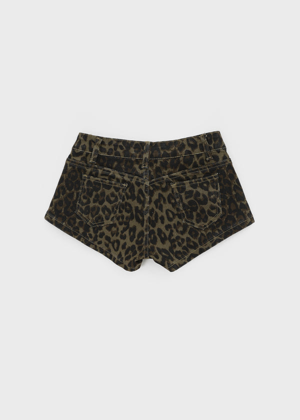 Komsha Leopard Shorts