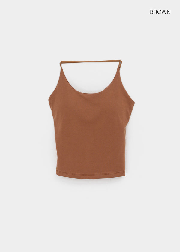 Momette Strap Sleeveless (Built-in Cap)