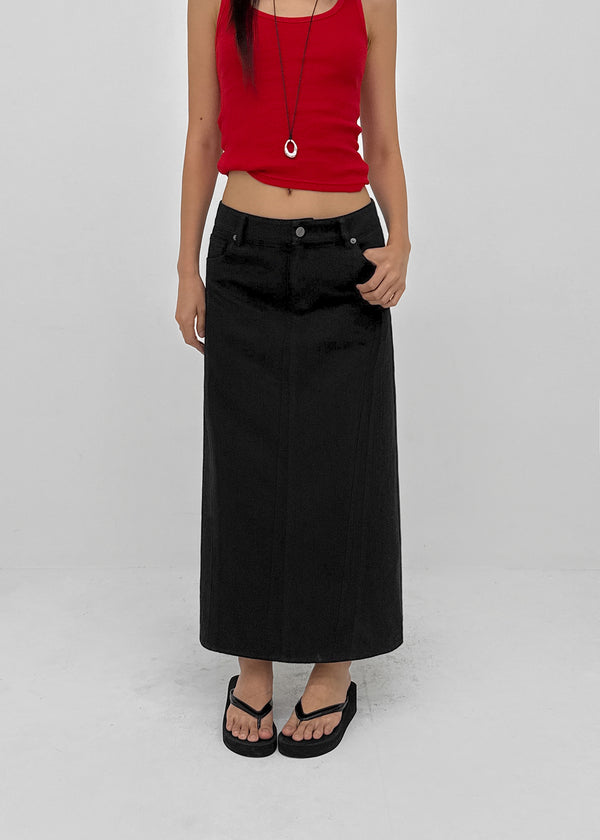 [MADE] Vuel Linen-Like Long Skirt