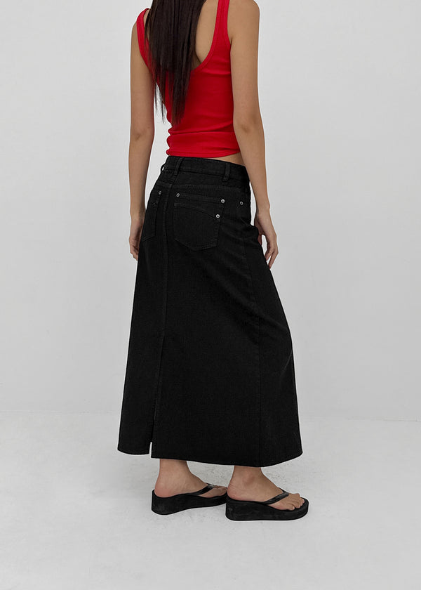 [MADE] Vuel Linen-Like Long Skirt