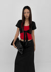Epoch Short-sleeve Bolero Cardigan