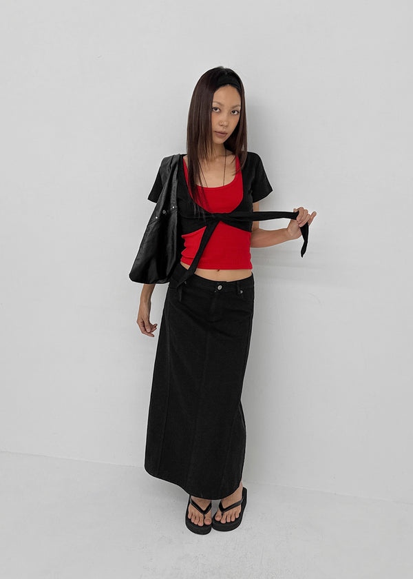 Stulty Deep U-neck Sleeveless