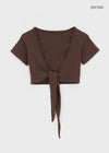 Epoch Short-sleeve Bolero Cardigan