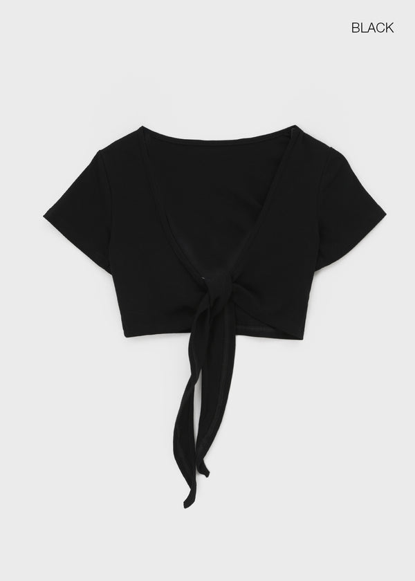 Epoch Short-sleeve Bolero Cardigan