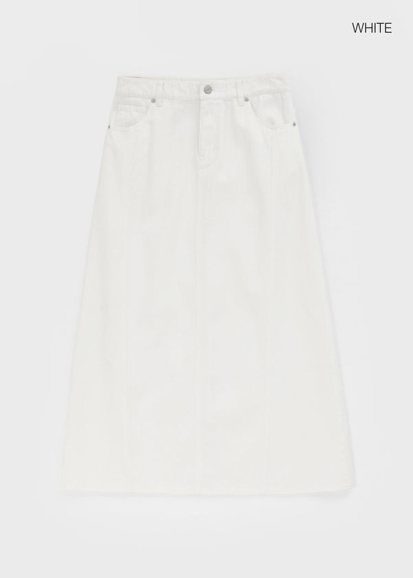 [MADE] Vuel Linen-Like Long Skirt