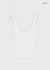 Stulty Deep U-neck Sleeveless