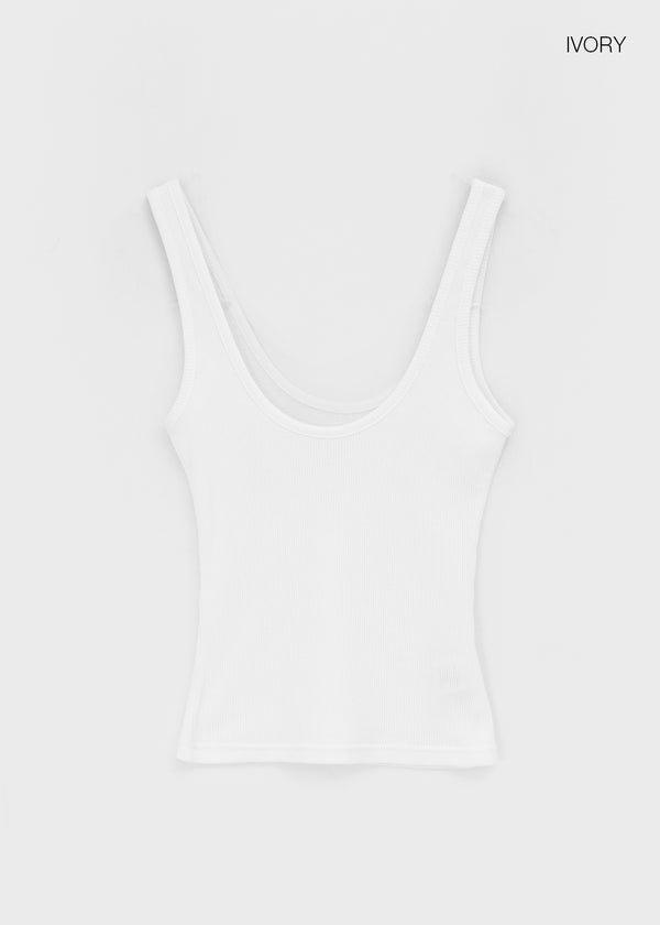 Stulty Deep U-neck Sleeveless