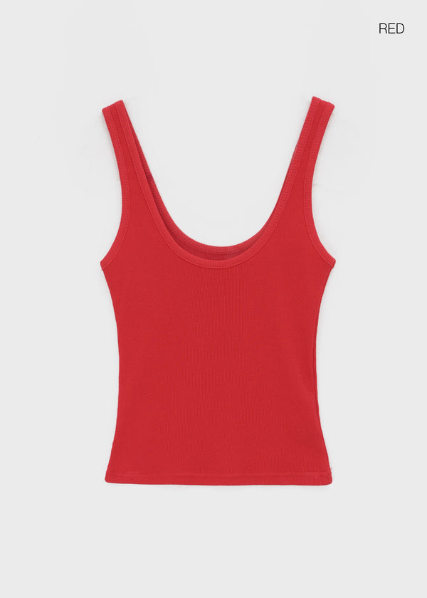 Stulty Deep U-neck Sleeveless