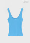 Stulty Deep U-neck Sleeveless