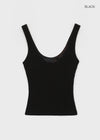 Stulty Deep U-neck Sleeveless