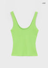 Stulty Deep U-neck Sleeveless