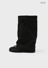 Peulf Summer Flip-flops Mid-calf Boots