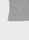 Tully Square Neck Ribbon Short Sleeve Tee