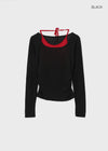 K-dump Set - Summer Long Sleeve T-shirt, Bra Top