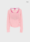 K-dump Set - Summer Long Sleeve T-shirt, Bra Top