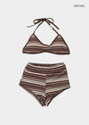 Ruble Striped Bikini