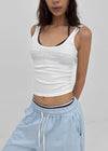 Stulty Deep U-neck Sleeveless