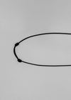 Salon View Drop Silver Pendant Necklace