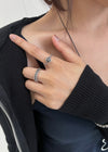Saetung 5-piece Silver Ring Set