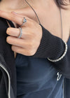 Teom Silver Open Bracelet