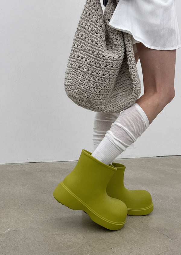 Bold Ring Short Rain Boots