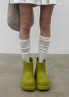 Bold Ring Short Rain Boots