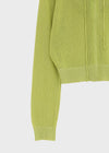 Post Summer Knit Zip-up Hoodie