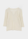 Laban See-through Summer Knit Rolled-up Sleeveless Tee